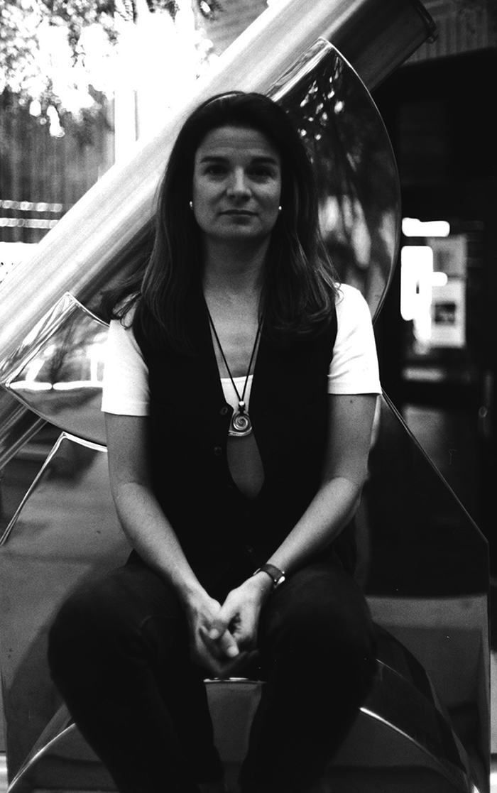 Portrait of Carolyn Porco at the Lunar and Planetary Laboratory, 1990s