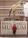 Carolyn Porco, Tyrrell Museum dinosaur