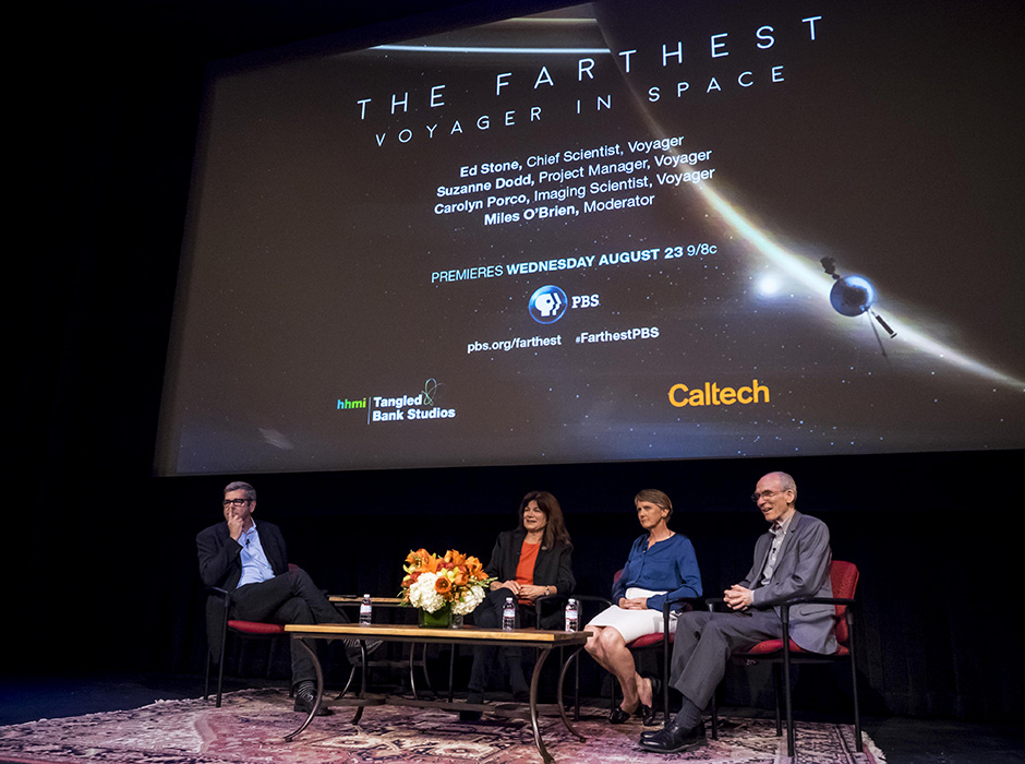 Carolyn Porco on The Farthest - Voyager panel at Caltech